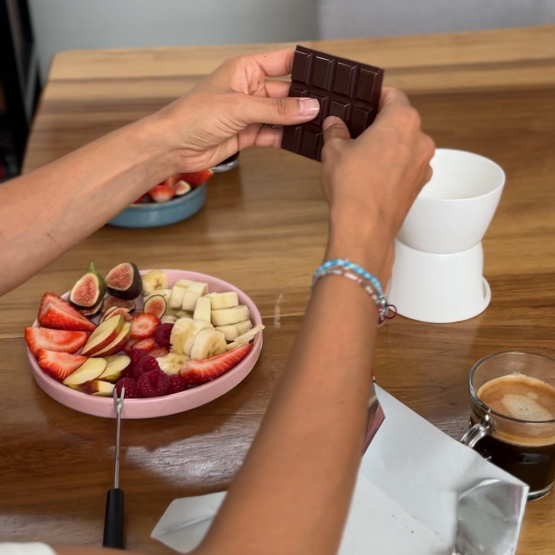 Fondue de chocolate en tu casa