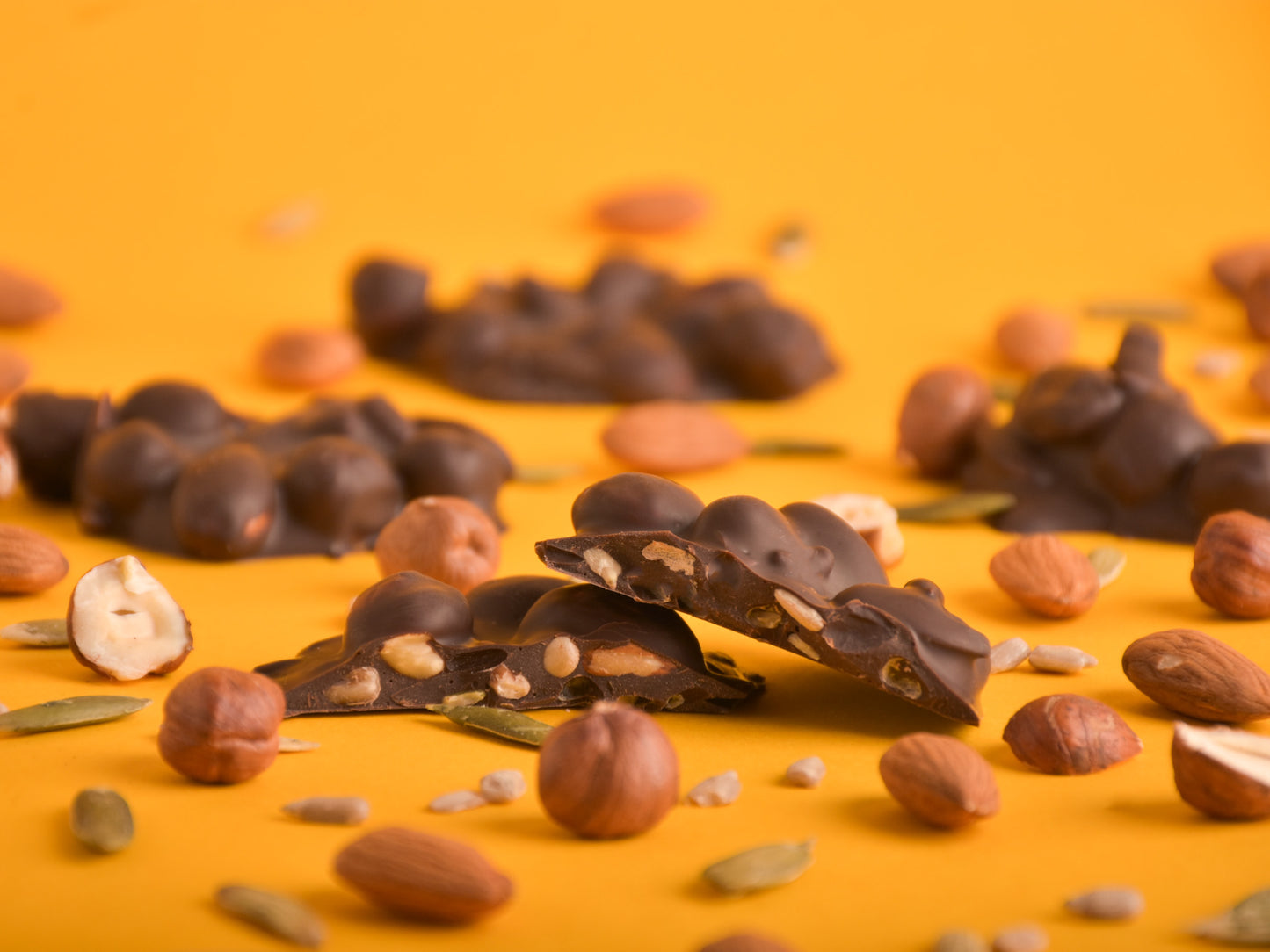 Nueces y semillas con sal de mar