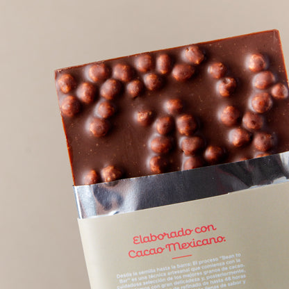 Chocolate 44% Cacao tipo leche con Quinoa Inflada