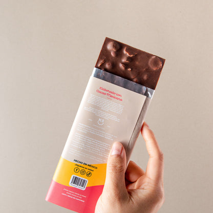 Chocolate 44% Cacao tipo leche con Avellana