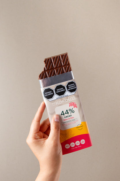 Chocolate 44% Cacao tipo leche