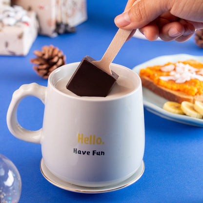 Paleta de Chocolate Caliente